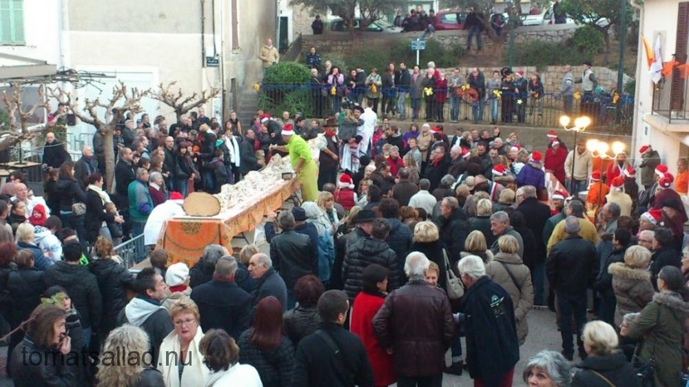 julstubbe på Place du Safranier