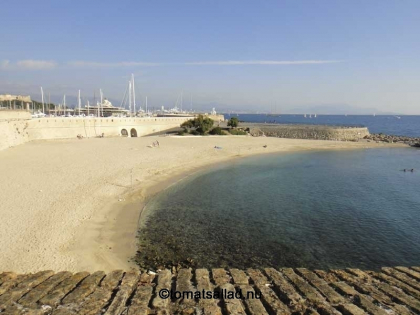 strand centrala Antibes