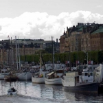 Kaj vid Strandvägen. 