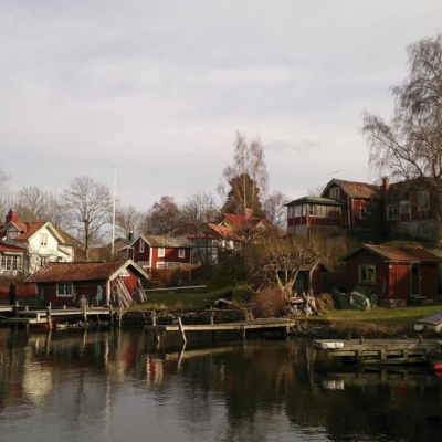 Norrhamnen i Vaxholm
