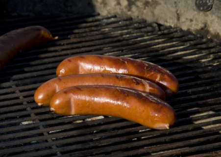 Chorizo på grillen