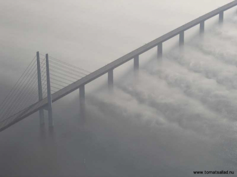 Öresundsbron från luften