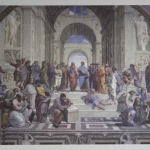 Rafael, Scuola di Atene (vykort)