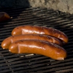 Chorizo på grillen