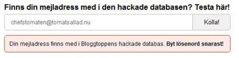 bloggtoppen hackad