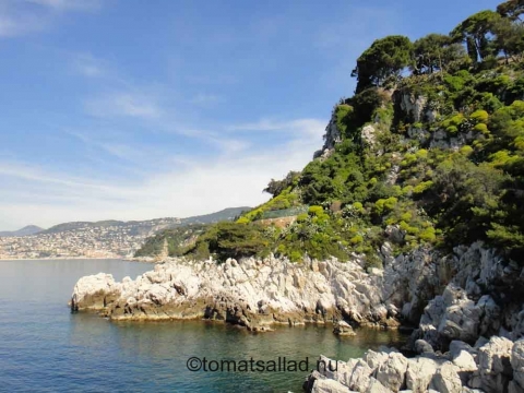 Västra sidan av Cap Ferrat Västra sidan av Cap Ferrat