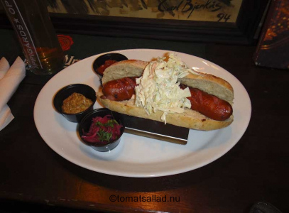 Hjortbratwurst