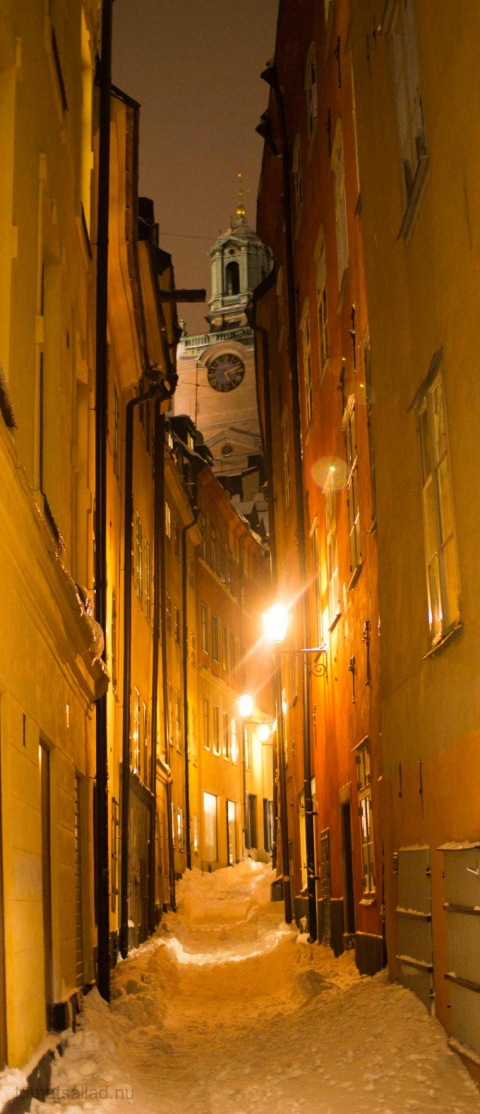 Göran Hälsinges gränd i Gamla stan i Stockholm