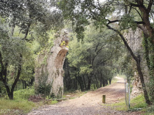 Spåren efter de romerska akvedukterna runt Antibes Spåren efter de romerska akvedukterna runt Antibes